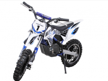 Preview: Kinder Mini Elektro Crossbike Gazelle 500 Watt verstärkte Gabel